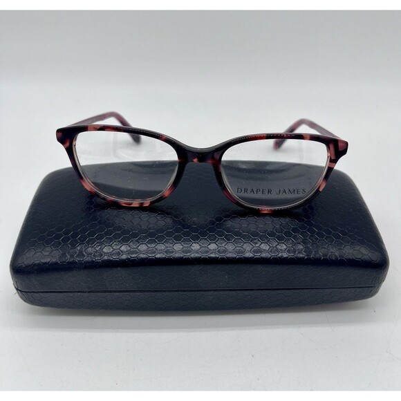 DRAPER JAMES DJ1004 664 Blush Tortoise Girls Kids Eyeglasses 46-16-125 main image 6